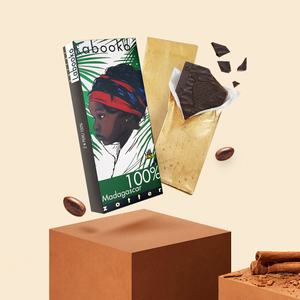 珍得100%马达加斯加双片系列黑巧克力